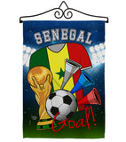 World Cup Senegal Soccer - Sports Interests Vertical Impressions Decorative Flags HG192110 Made In USA