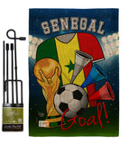World Cup Senegal Soccer - Sports Interests Vertical Impressions Decorative Flags HG192110 Made In USA