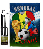 World Cup Senegal Soccer - Sports Interests Vertical Impressions Decorative Flags HG192110 Made In USA