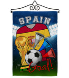 World Cup Spain Soccer - Sports Interests Vertical Impressions Decorative Flags HG192113 Made In USA