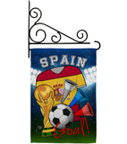 World Cup Spain Soccer - Sports Interests Vertical Impressions Decorative Flags HG192113 Made In USA