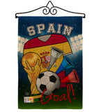 World Cup Spain Soccer - Sports Interests Vertical Impressions Decorative Flags HG192113 Made In USA