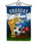 World Cup Uruguay Soccer - Sports Interests Vertical Impressions Decorative Flags HG192117 Made In USA