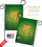 Erin Go Bragh - St Patrick Spring Vertical Impressions Decorative Flags HG102030 Made In USA