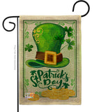 Lucky Hat St Pat Day - St Patrick Spring Vertical Impressions Decorative Flags HG102033 Made In USA