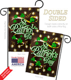 Lightful St. Patrick's Day - St Patrick Spring Vertical Impressions Decorative Flags HG102034 Made In USA