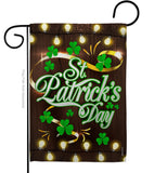 Lightful St. Patrick's Day - St Patrick Spring Vertical Impressions Decorative Flags HG102034 Made In USA