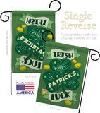 Irish Luck - St Patrick Spring Vertical Impressions Decorative Flags HG102035 Made In USA