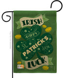 Irish Luck - St Patrick Spring Vertical Impressions Decorative Flags HG102035 Made In USA