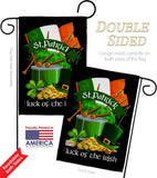 Luck of the Irish - St Patrick Spring Vertical Impressions Decorative Flags HG102063 Made In USA