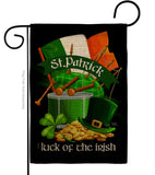 Luck of the Irish - St Patrick Spring Vertical Impressions Decorative Flags HG102063 Made In USA