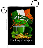 Luck of the Irish - St Patrick Spring Vertical Impressions Decorative Flags HG102063 Made In USA