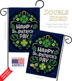 Lucky St Parick's - St Patrick Spring Vertical Impressions Decorative Flags HG120017 Made In USA