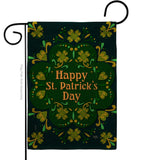 Green Patty Day - St Patrick Spring Vertical Impressions Decorative Flags HG120038 Made In USA