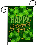 St. Patty Cover - St Patrick Spring Vertical Impressions Decorative Flags HG120043 Made In USA