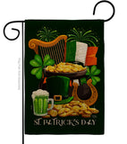 Lucky Irish Way - St Patrick Spring Vertical Impressions Decorative Flags HG120303 Made In USA
