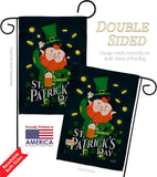 Celebrate St. Pat - St Patrick Spring Vertical Impressions Decorative Flags HG130315 Made In USA
