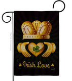 Irish Love - St Patrick Spring Vertical Impressions Decorative Flags HG130435 Made In USA