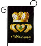 Irish Love - St Patrick Spring Vertical Impressions Decorative Flags HG130435 Made In USA