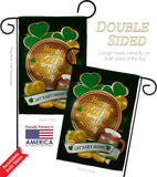 Let's Get Irish - St Patrick Spring Vertical Impressions Decorative Flags HG137150 Made In USA