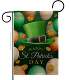 Lucky Hat - St Patrick Spring Vertical Impressions Decorative Flags HG190052 Made In USA