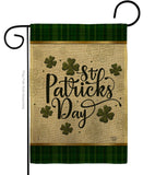 Tartan St Patricks - St Patrick Spring Vertical Impressions Decorative Flags HG190064 Made In USA