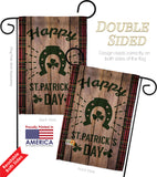 Lucky St. Patrick's Day - St Patrick Spring Vertical Impressions Decorative Flags HG191092 Made In USA