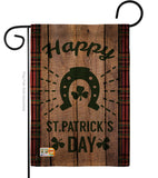 Lucky St. Patrick's Day - St Patrick Spring Vertical Impressions Decorative Flags HG191092 Made In USA