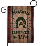 Lucky St. Patrick's Day - St Patrick Spring Vertical Impressions Decorative Flags HG191092 Made In USA