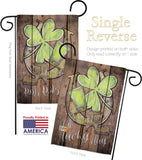 St. Pat's The Lucky Day - St Patrick Spring Vertical Impressions Decorative Flags HG192017 Made In USA