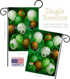 St. Pat's Balloons - St Patrick Spring Vertical Impressions Decorative Flags HG192416 Made In USA