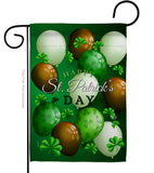 St. Pat's Balloons - St Patrick Spring Vertical Impressions Decorative Flags HG192416 Made In USA