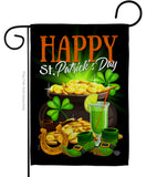 Happy Saint Patrick Day - St Patrick Spring Vertical Impressions Decorative Flags HG192433 Made In USA