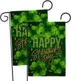 St. Patty Cover - St Patrick Spring Vertical Impressions Decorative Flags HG120043 Made In USA