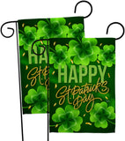 St. Patty Cover - St Patrick Spring Vertical Impressions Decorative Flags HG120043 Made In USA