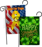 St. Patty Cover - St Patrick Spring Vertical Impressions Decorative Flags HG120043 Made In USA