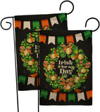 Irish Day - St Patrick Spring Vertical Impressions Decorative Flags HG120296 Made In USA