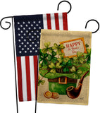 Cover and Hat - St Patrick Spring Vertical Impressions Decorative Flags HG130323 Made In USA