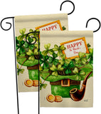 Cover and Hat - St Patrick Spring Vertical Impressions Decorative Flags HG130323 Made In USA