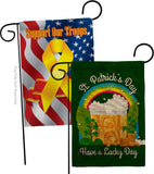 St. Pat Lucky Day - St Patrick Spring Vertical Impressions Decorative Flags HG190043 Made In USA