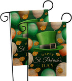 Lucky Hat - St Patrick Spring Vertical Impressions Decorative Flags HG190052 Made In USA