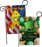 Lucky Hat - St Patrick Spring Vertical Impressions Decorative Flags HG190052 Made In USA