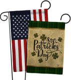 Tartan St Patricks - St Patrick Spring Vertical Impressions Decorative Flags HG190064 Made In USA