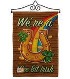 We're a Wee Bit Irish - St Patrick Spring Vertical Impressions Decorative Flags HG102002 Made In USA