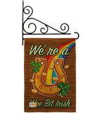 We're a Wee Bit Irish - St Patrick Spring Vertical Impressions Decorative Flags HG102002 Made In USA