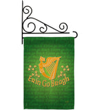 Erin Go Bragh - St Patrick Spring Vertical Impressions Decorative Flags HG102030 Made In USA