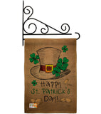 St Pat's Hat - St Patrick Spring Vertical Impressions Decorative Flags HG102031 Made In USA
