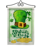 Lucky Hat St Pat Day - St Patrick Spring Vertical Impressions Decorative Flags HG102033 Made In USA