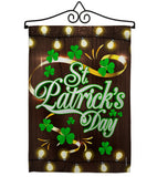 Lightful St. Patrick's Day - St Patrick Spring Vertical Impressions Decorative Flags HG102034 Made In USA