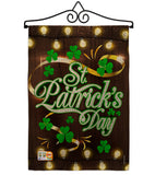 Lightful St. Patrick's Day - St Patrick Spring Vertical Impressions Decorative Flags HG102034 Made In USA